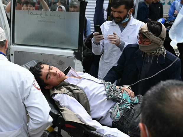 Vụ nổ ở Kabul do đánh bom liều chết, gần 50 người thương vong